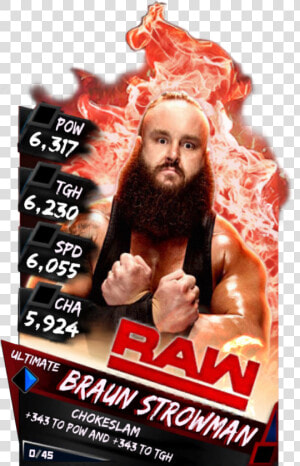 Wrestlemania Supercard Braunstrowman R10 Summerslam   Wwe Supercard Roman Reigns Ultimate  HD Png Download