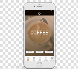 Image   Mobile Application Coffee Shop Png  Transparent Png