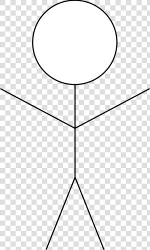 Drawing Stickman Happy   Child Stick Figure Png  Transparent Png