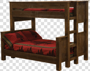 Frontier Bunk Bed   Bunk Bed Queen And Twin  HD Png Download