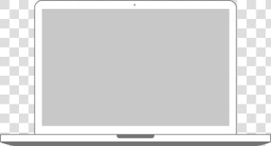 Apple Products Minimal Wireframe Kit   Laptop Frame White Png  Transparent Png