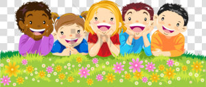 Kids Background Png   Spring Kids Clipart  Transparent Png