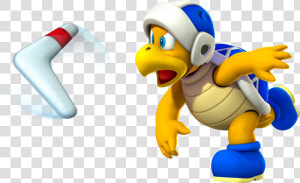 Super Mario 3d World Boomerang Bros   Png Download   Super Mario Boomerang Bro  Transparent Png