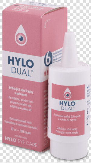 Hylo Dual Eye Drops  HD Png Download