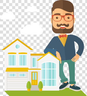 Real Estate Agents Vectors  HD Png Download