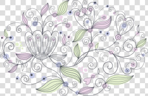 Candyland Border Png Download   Рисунки На Красиви Цветя  Transparent Png