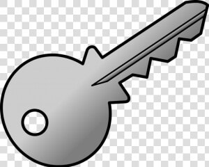 Key Images Grey Shaded   Key Clipart  HD Png Download
