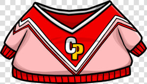 Cheer Megaphone Clipart Pink   Club Penguin Red Clothes  HD Png Download