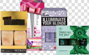 Assortment Of Hair Care Holiday Gift Sets   Lip Gloss  HD Png Download