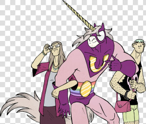Super Heroi Unicornio  HD Png Download