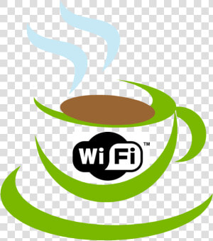 Green cup logo coffee Cup font graphics clip   Cafe Wifi Logo Png  Transparent Png
