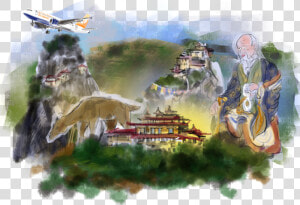 07 Bhutan   Painting  HD Png Download