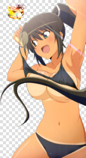Senran Kagura Homura Topless  HD Png Download