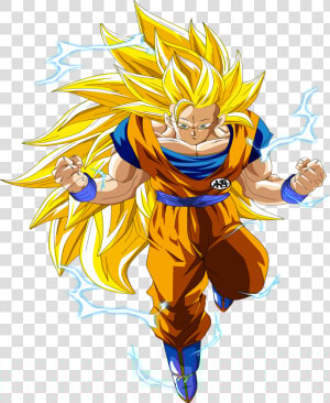 Songoku Super Saiyan 3  HD Png Download
