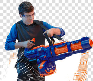 Elite Landing Page Hero   Elite Nerf Gun  HD Png Download