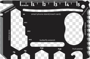 Custom Branded Card Multi Tool  HD Png Download