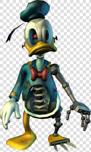 Animatronic Donald   Epic Mickey Donald Duck  HD Png Download