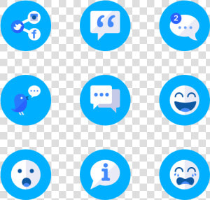 Essential Set   Vector Icon Blue Png  Transparent Png