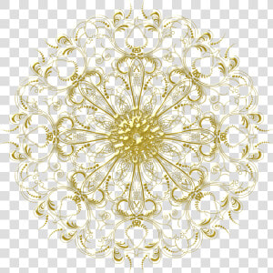 Mandala Dorada Png  Transparent Png