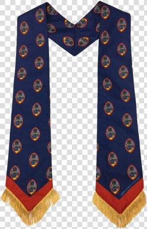 Blue Modern Guam Seal Graduation Sash Or Stole   Guam Flag Graduation Sash  HD Png Download