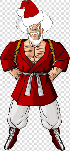 Santa Png Pic   Mr Satan Super Saiyajin  Transparent Png