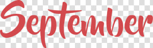 September Png   Png Download  Transparent Png