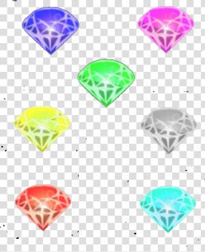 Zzz 7 Chaos Emeralds   Sonic Gx Chaos Emeralds  HD Png Download