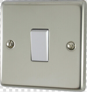 Polished Steel Light Switch  HD Png Download