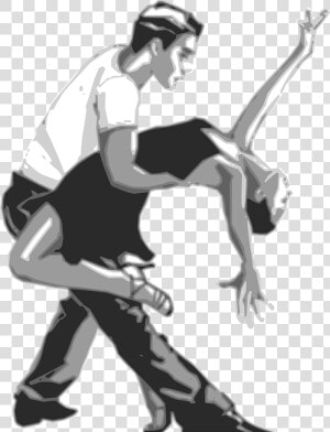Dancers  Dancing  Couple Dancing  Pair Dancing  Tango   Latin Dance Drawing  HD Png Download