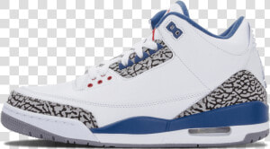 Air Jordan 3 Retro True Blue   Jordan True Blue Transparent  HD Png Download