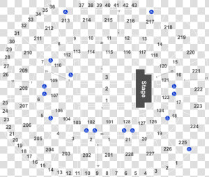 Sap Center Section 115 Row 19 Seat 14  HD Png Download