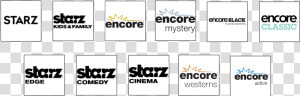 Starz  HD Png Download
