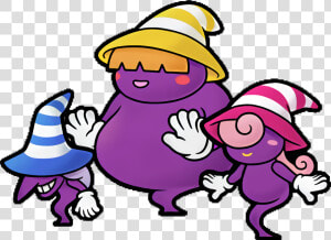 Shadowsirens   Vivian Paper Mario Sisters  HD Png Download