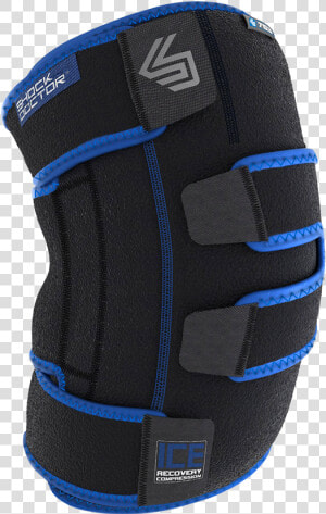 Transparent Ice Bag Png   Ice Recovery Knee Wrap Shock Doctor  Png Download