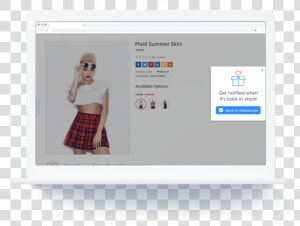 Justuno Facebook Messenger   Plaid  HD Png Download
