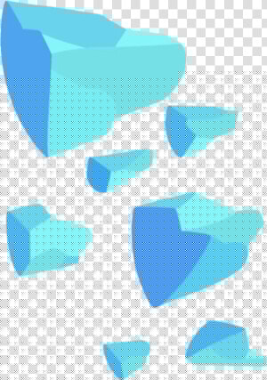 Blue Aqua Azure   Gem Shards Steven Universe  HD Png Download