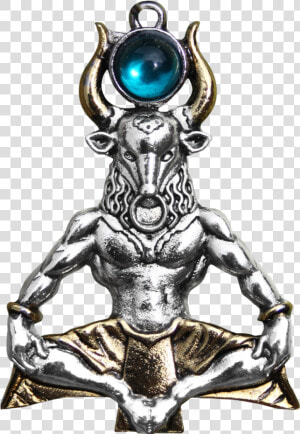 Minotaur For Serenity Through Challenge Pendant By   Illustration  HD Png Download