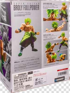 Sh Figuarts Broly Full Power Box  HD Png Download