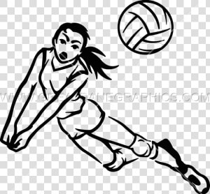 Transparent Volleyball Player Png   Playing Sports Drawing Easy  Png Download