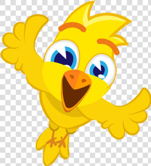Turma Mundo Bita Animais Pássaro Amarelo  Bita Vögel   Mundo Bita Png  Transparent Png
