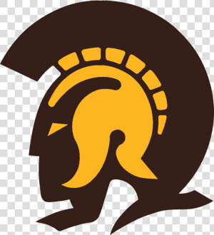 Brown Eye Clipart Trojans Yellow Brown Image  HD Png Download