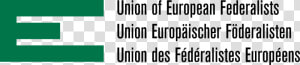 Union Of European Federalists  HD Png Download