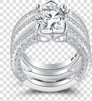 Being With You Wedding Ring Set   Pre engagement Ring  HD Png Download