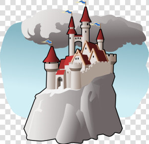 Free Castle Clipart   Castle On A Hill Clip Art  HD Png Download