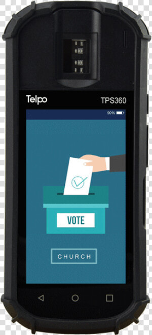 Handheld Fingerprint Pos   Smartphone  HD Png Download