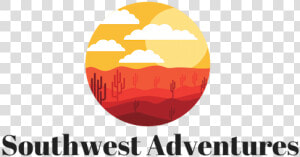 Southwest Adventures Usa Logo   Circle  HD Png Download