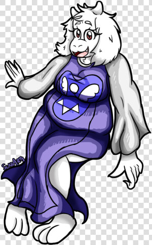Toriel   Cartoon  HD Png Download