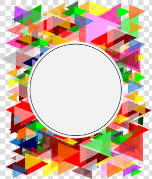 Photo Frame  Transparent Background  Vector Graphics   Colorful Vector Frame Transparent Background  HD Png Download