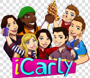 Icarly Cartoon  HD Png Download