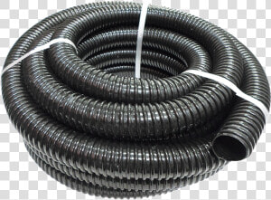 Black Flexible Waste Hose   Wire  HD Png Download